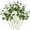 36 Heads 16.5 '' Ranunculus Artificial Flowers Faux Silk Mini Ranunculus Flowers Bulk Wedding Filler Flowers for Centerpieces Arrangements Bridal Shower Decor(White)